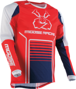 Tricou Moose Racing Agroid Blue/Red/White