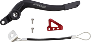 MOOSE RACING Brake Pedal Black, Red 