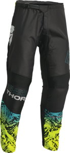 Pantaloni Thor Sector Atlas Acid/Black/Teal