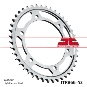 JT SPROCKETS Rear Sprocket Natural 