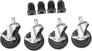 Caster Wheels For Tire Rack