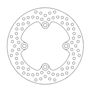 Halo Series Rear Rotor Stainless Steel