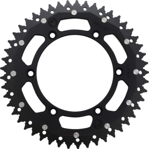 MOOSE RACING Dual Sprocket Black 