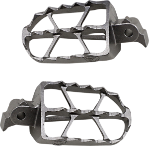 MOOSE RACING Nd Series Footpegs Silver 