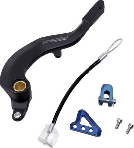 MOOSE RACING Brake Pedal Black, Blue 