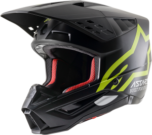 Casca Alpinestars Supertech M5 Comps Black/Yellow