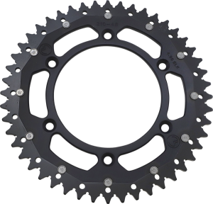 MOOSE RACING Dual Sprocket Black 