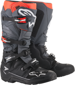 Cizme Alpinestars Tech 7 Enduro Black Gray Red Fluo