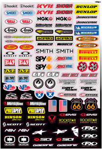 Sponsor Sticker Kit Multi