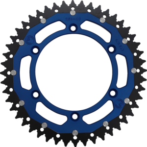 MOOSE RACING Dual Sprocket Blue 