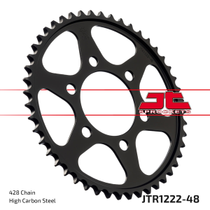 JT SPROCKETS Rear Sprocket Black 