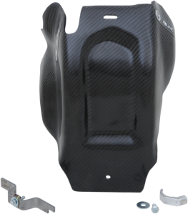 MOOSE RACING Carbon Fiber Skid Plate Black 