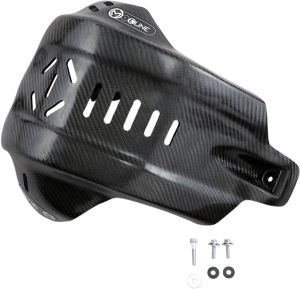 MOOSE RACING Carbon Fiber Skid Plate Black 