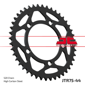 JT SPROCKETS Rear Sprocket Black 