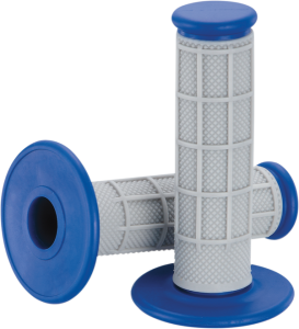 MOOSE RACING Qualifier Grips Blue, Gray 