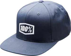 Youth Icon Snapback Hat Gray 