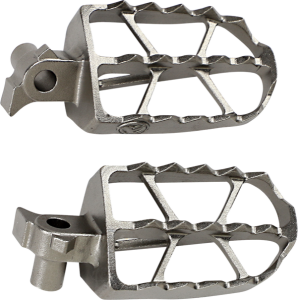 MOOSE RACING Nd Series Footpegs Silver 