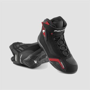 Ghete Moto Forma Genesis Negru / Rosu  FORU210-99