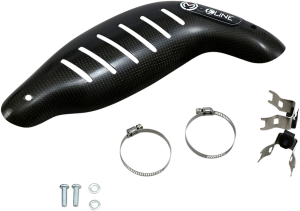 MOOSE RACING E Line 4-stroke Pipe Guard Black 