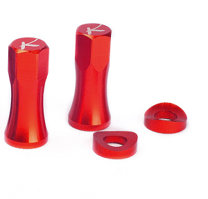 Rim Lock Nut Red