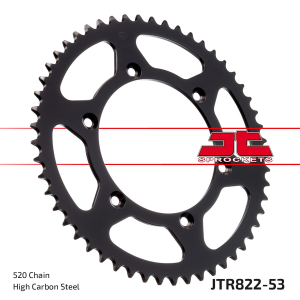 JT SPROCKETS Rear Sprocket Natural 