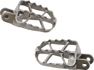 MOOSE RACING Nd Series Footpegs Silver 