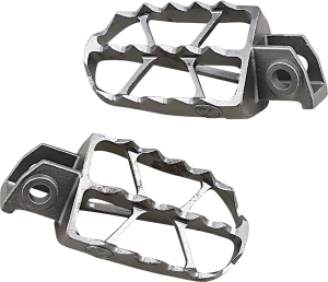 MOOSE RACING Nd Series Footpegs Silver 