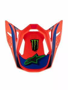 Alpinestars Supertech M10 Deegan Visor Orange, Pink, Purple 