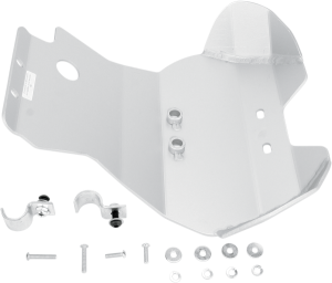 MOOSE RACING Aluminum Skid Plate Silver 