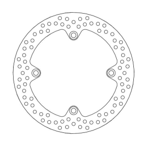 Halo Series Rear Rotor Stainless Steel