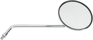 Round Honda Cb Style Universal Mirror Silver