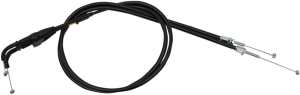 MOOSE RACING Black Vinyl Throttle Cable Black 