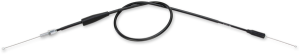 MOOSE RACING Black Vinyl Throttle Cable Black 