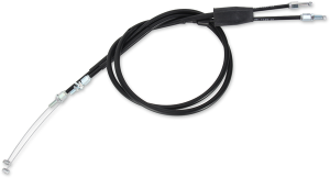 MOOSE RACING Black Vinyl Throttle Cable Black 