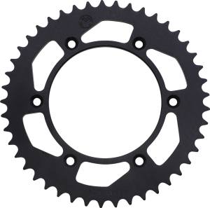 MOOSE RACING Rear Aluminum Sprocket Black 