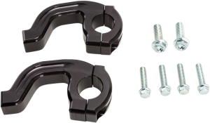 MOOSE RACING Replacement Contour Handguard Inner Mount Clamp Black 