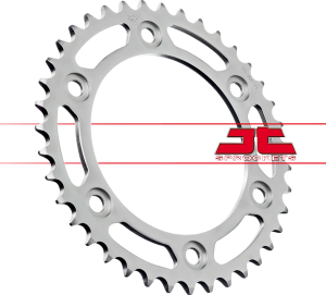 JT SPROCKETS Steel Rear Sprocket Natural 