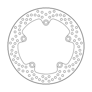 Halo Series Rear Rotor Stainless Steel