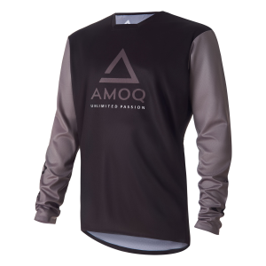 AMOQ Ascent Comp Jersey Black/Grey S