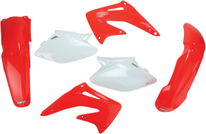 Full Body Replacement Plastic Kit Red, White