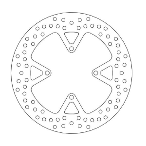 Halo Series Rear Rotor Stainless Steel