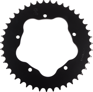 JT SPROCKETS Steel Rear Sprocket Black 