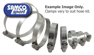 Radiator Clamp Kit Silver 