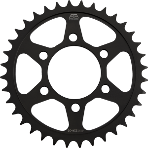 JT SPROCKETS Steel Rear Sprocket Black 