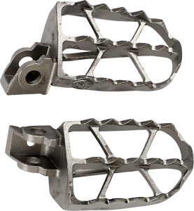 MOOSE RACING Nd Series Footpegs Silver 