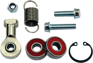 MOOSE RACING Rear Brake Pedal Rebuild Kit Silver 