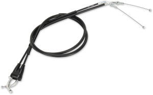 MOOSE RACING Black Vinyl Throttle Cable Black 