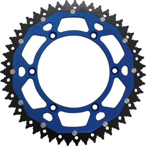 MOOSE RACING Dual Sprocket Blue 