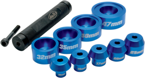 Bearing Driver Set Anodized, Blue