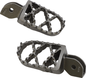 MOOSE RACING Pro Footpegs Silver 